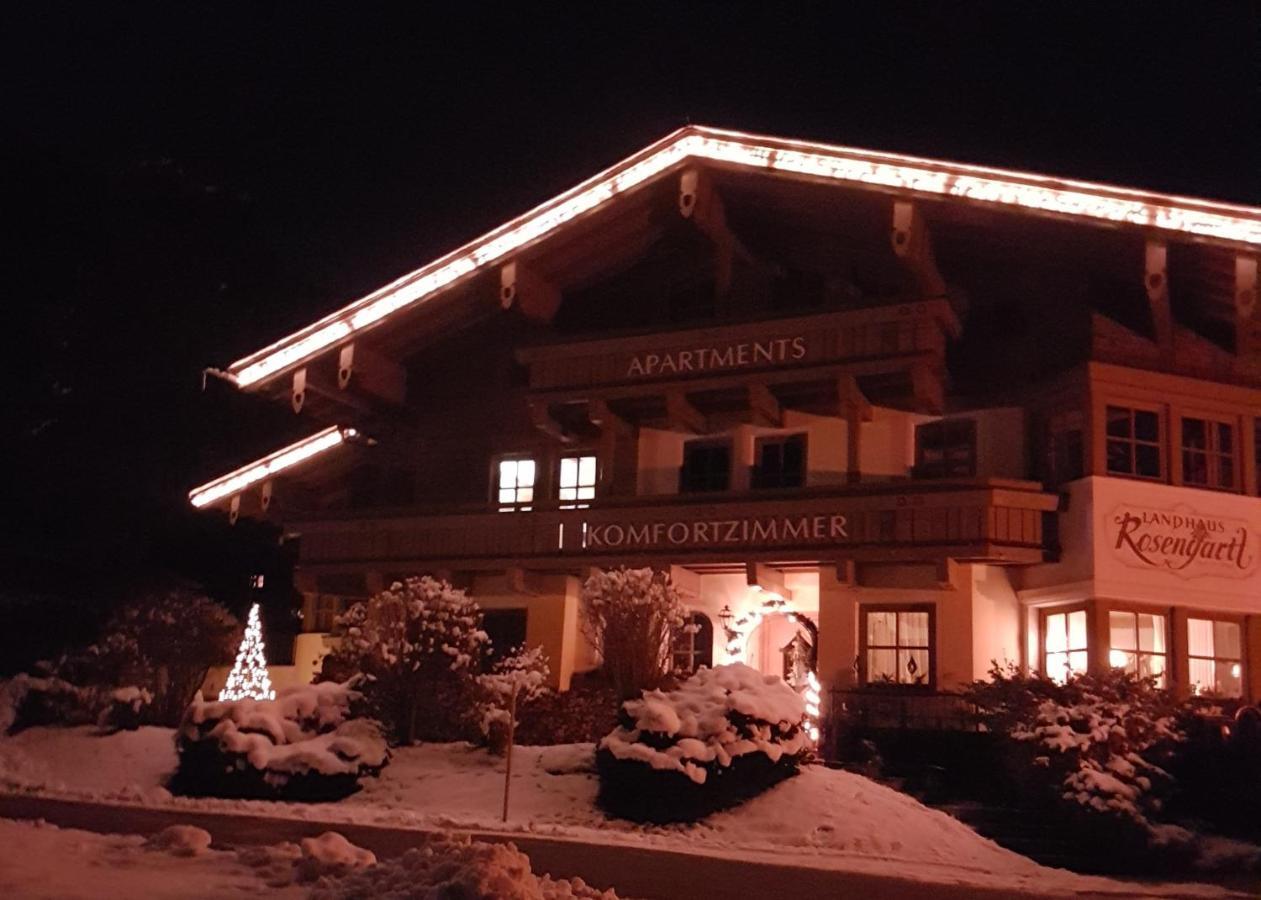 Landhaus Rosengartl Krimml Oberkrimml Kültér fotó